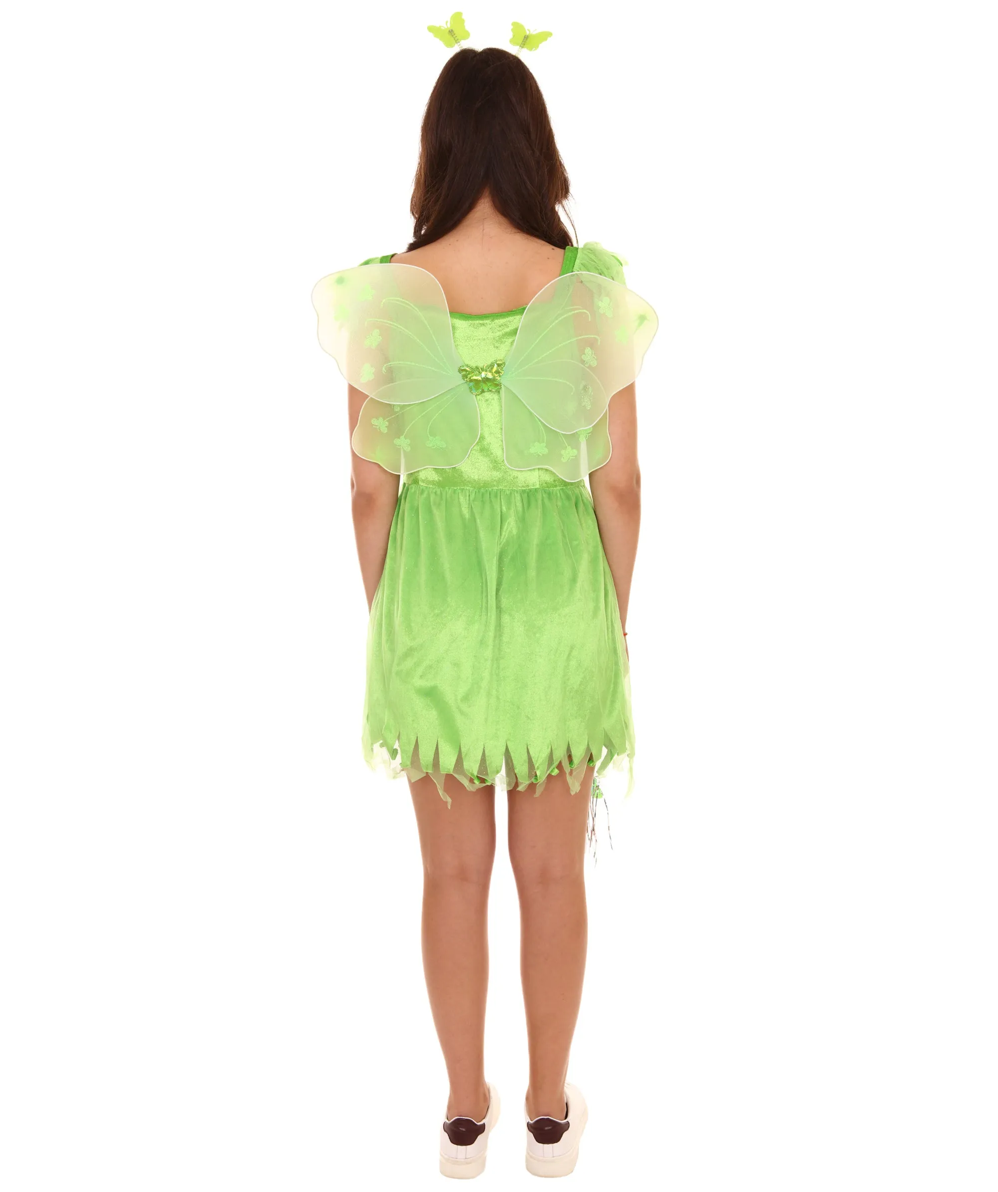 Adult Women's Pretty Fairy Costume , Green Halloween Costume