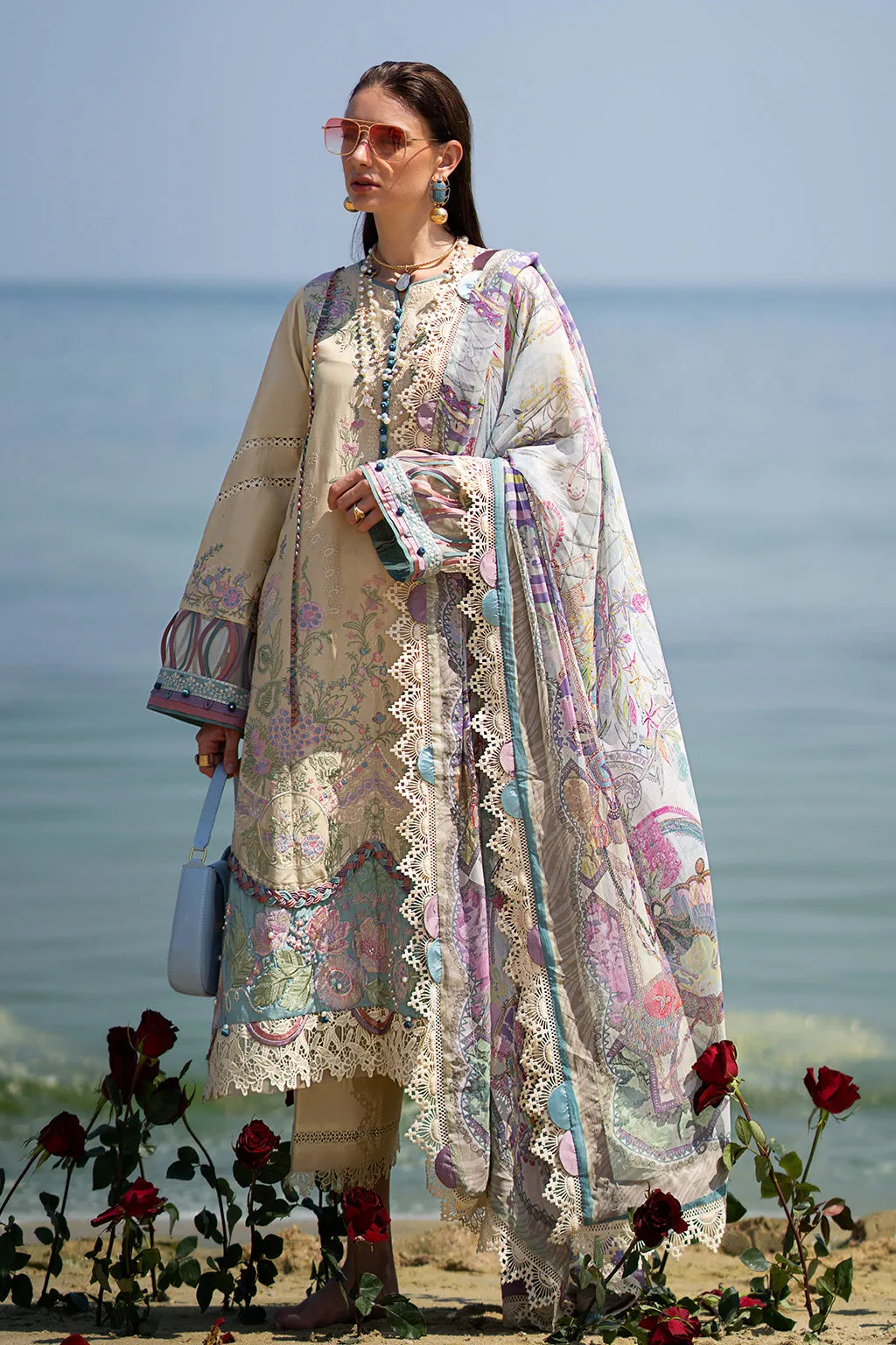 AJR Alif Signature Luxury Lawn by Abbas Jamil Rajpoot – Coraline