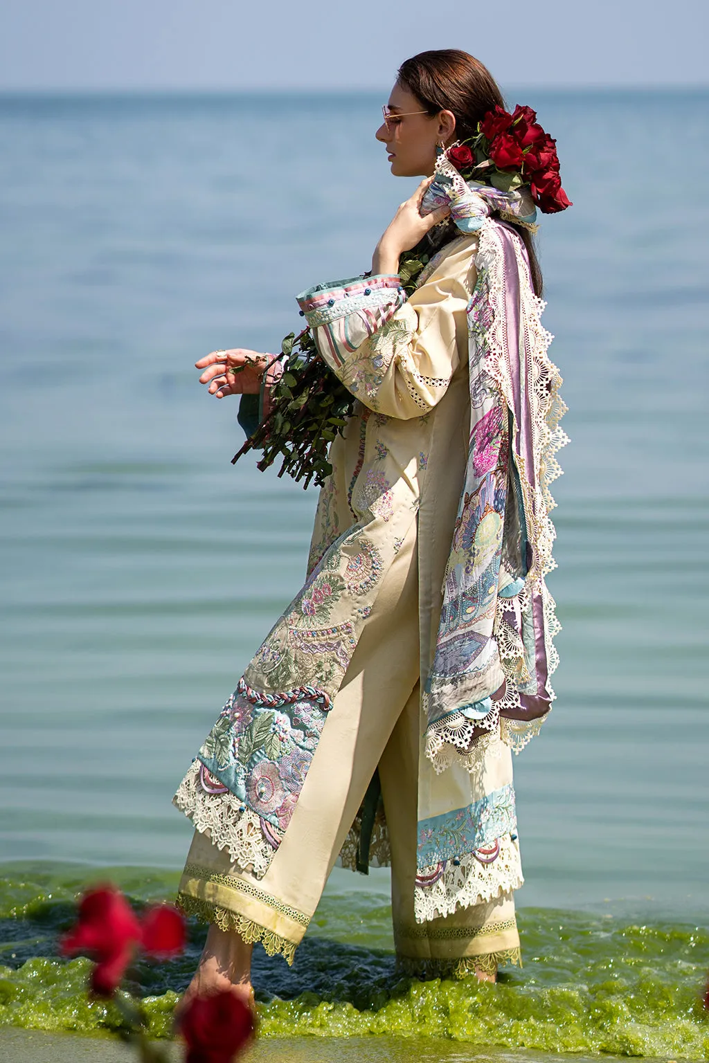 AJR Alif Signature Luxury Lawn by Abbas Jamil Rajpoot – Coraline