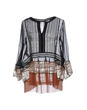 Alberta Ferretti Women Blouse Black 10 UK
