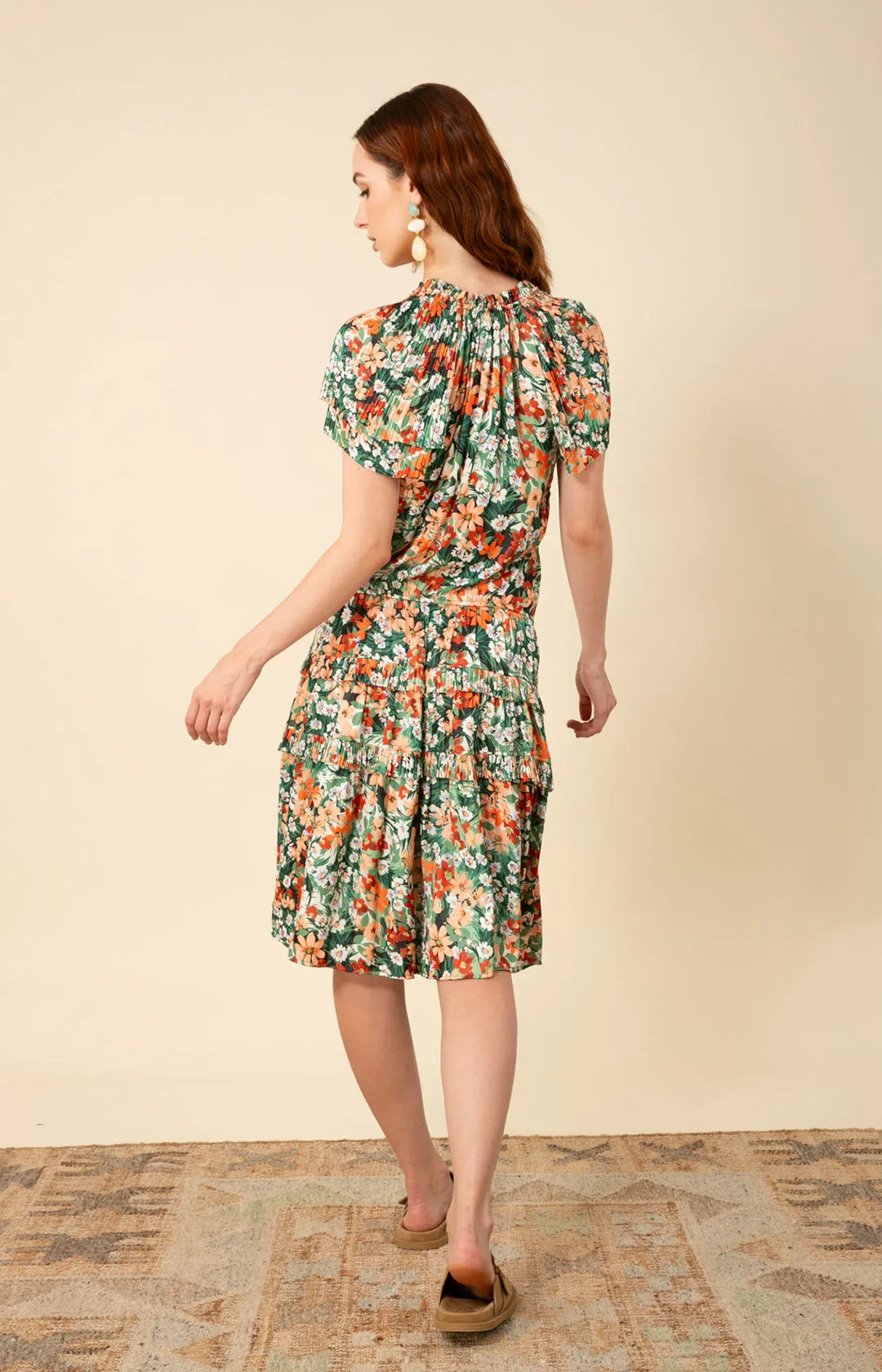 Ariyah Drop Waist Midi Dress