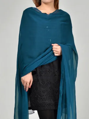Chiffon Dupatta-Zinc