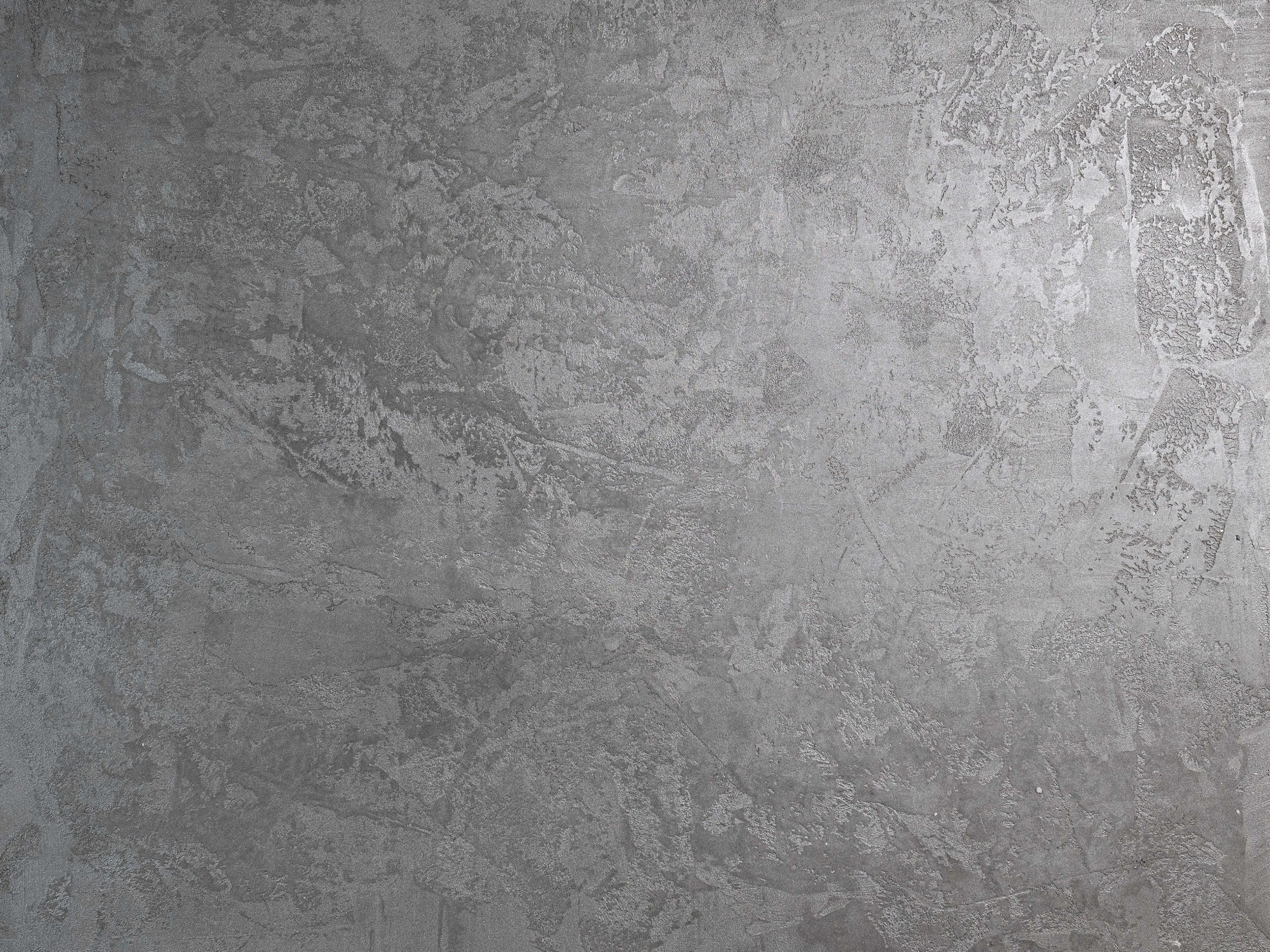Concrete wall finish / Concrete effect plaster 20 kg - Anthracite - Complete kit with primer and glossy varnish