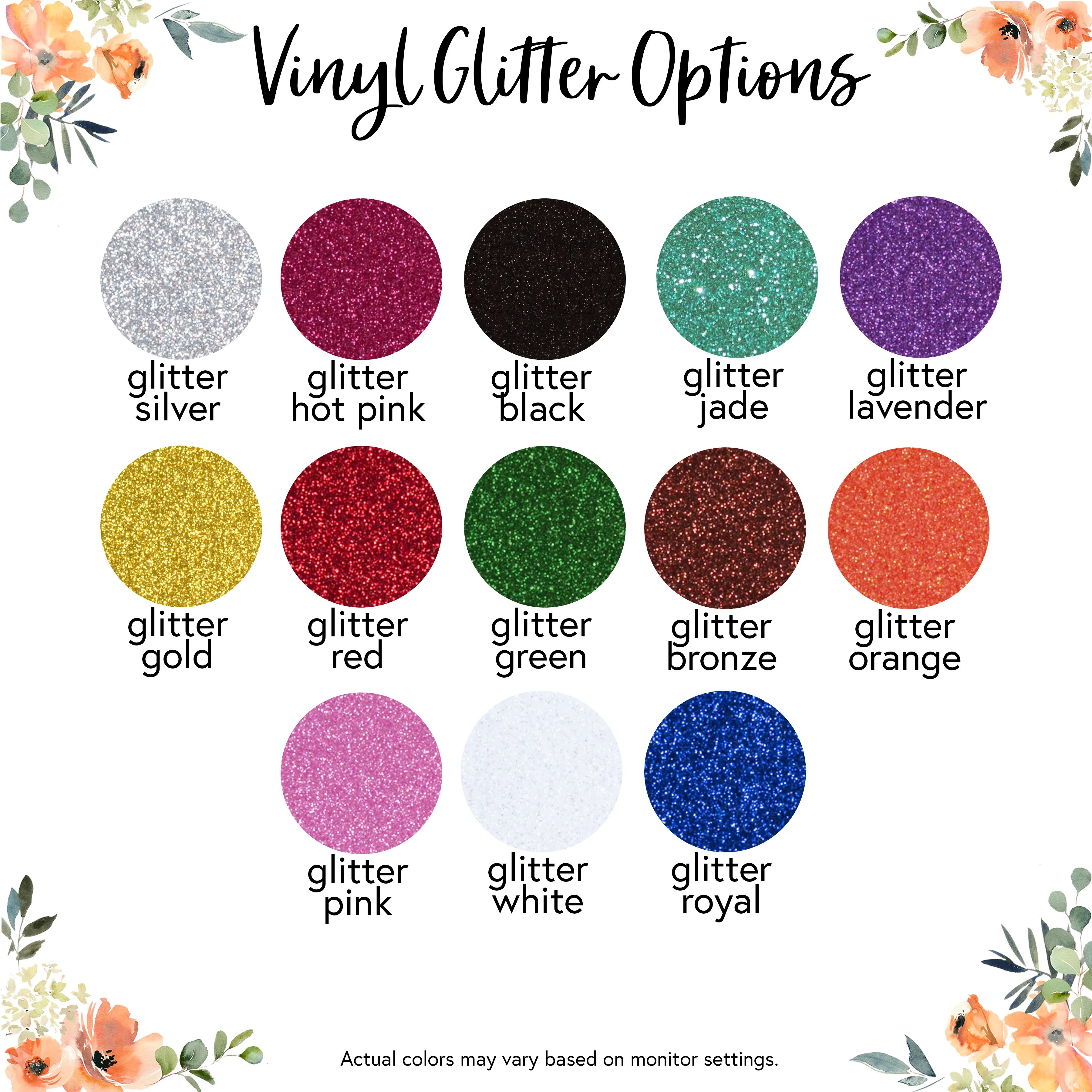 Custom Name Glitter Embroidered Applique Garment