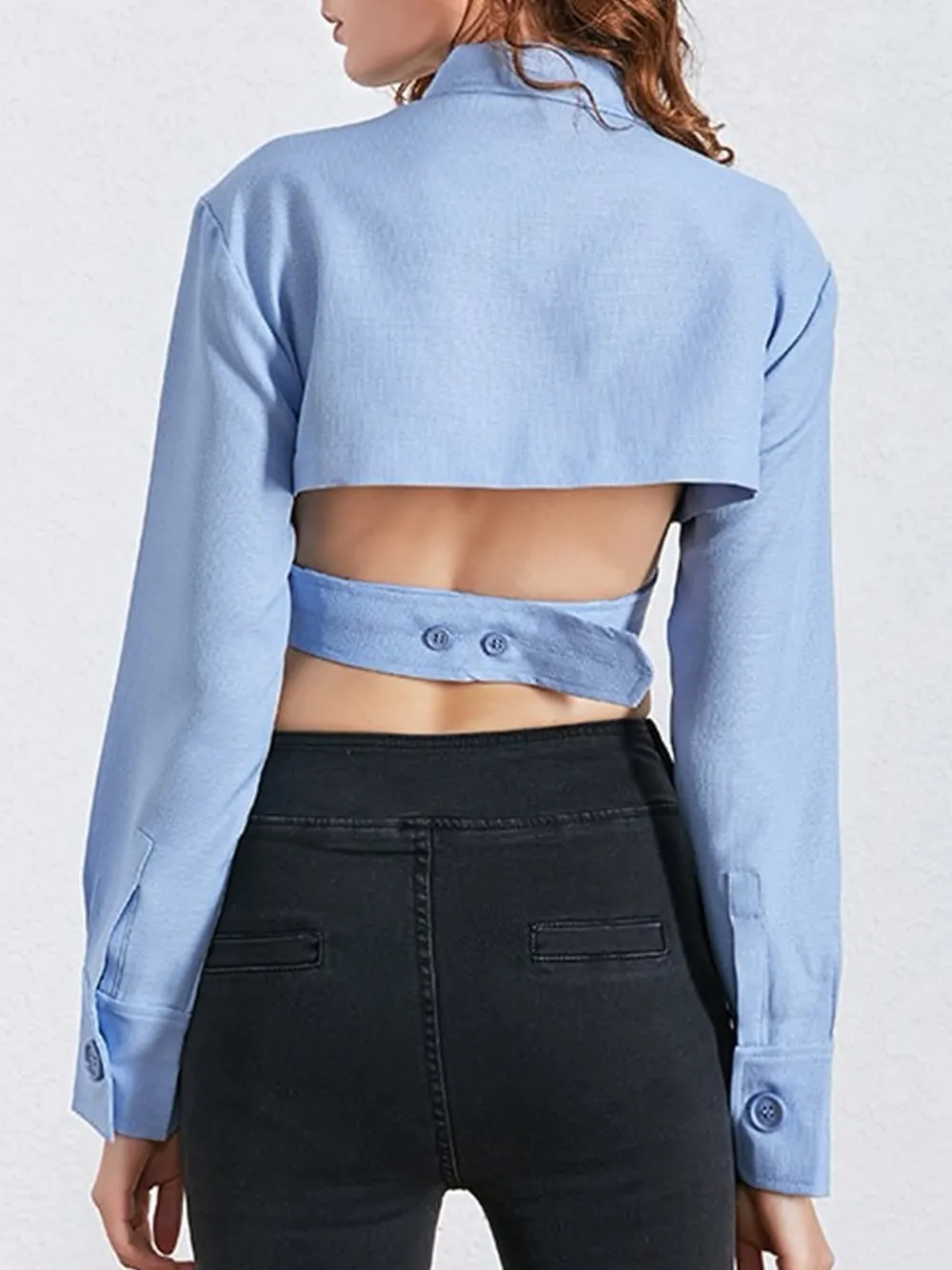 Cut Out Wrap Top