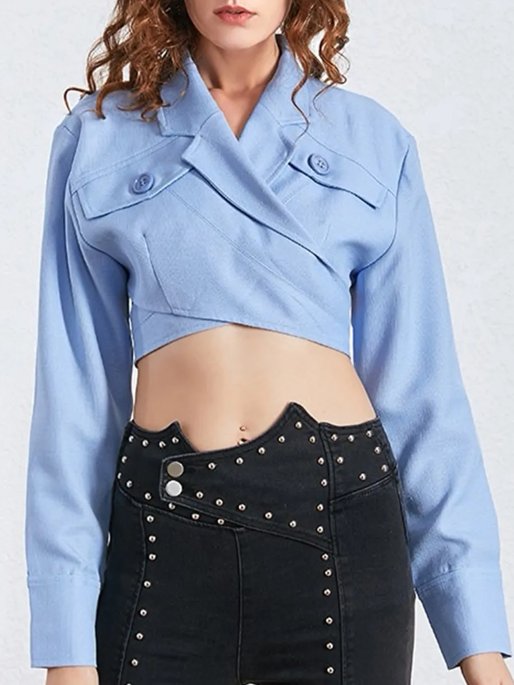 Cut Out Wrap Top