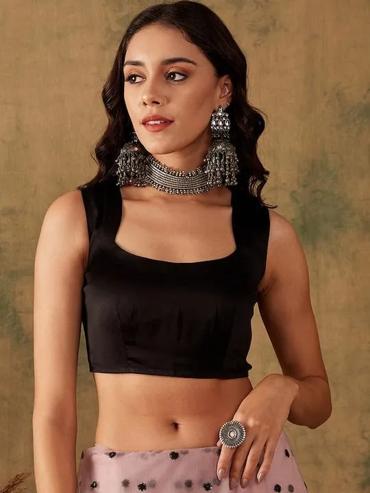 Embellished Net Saree