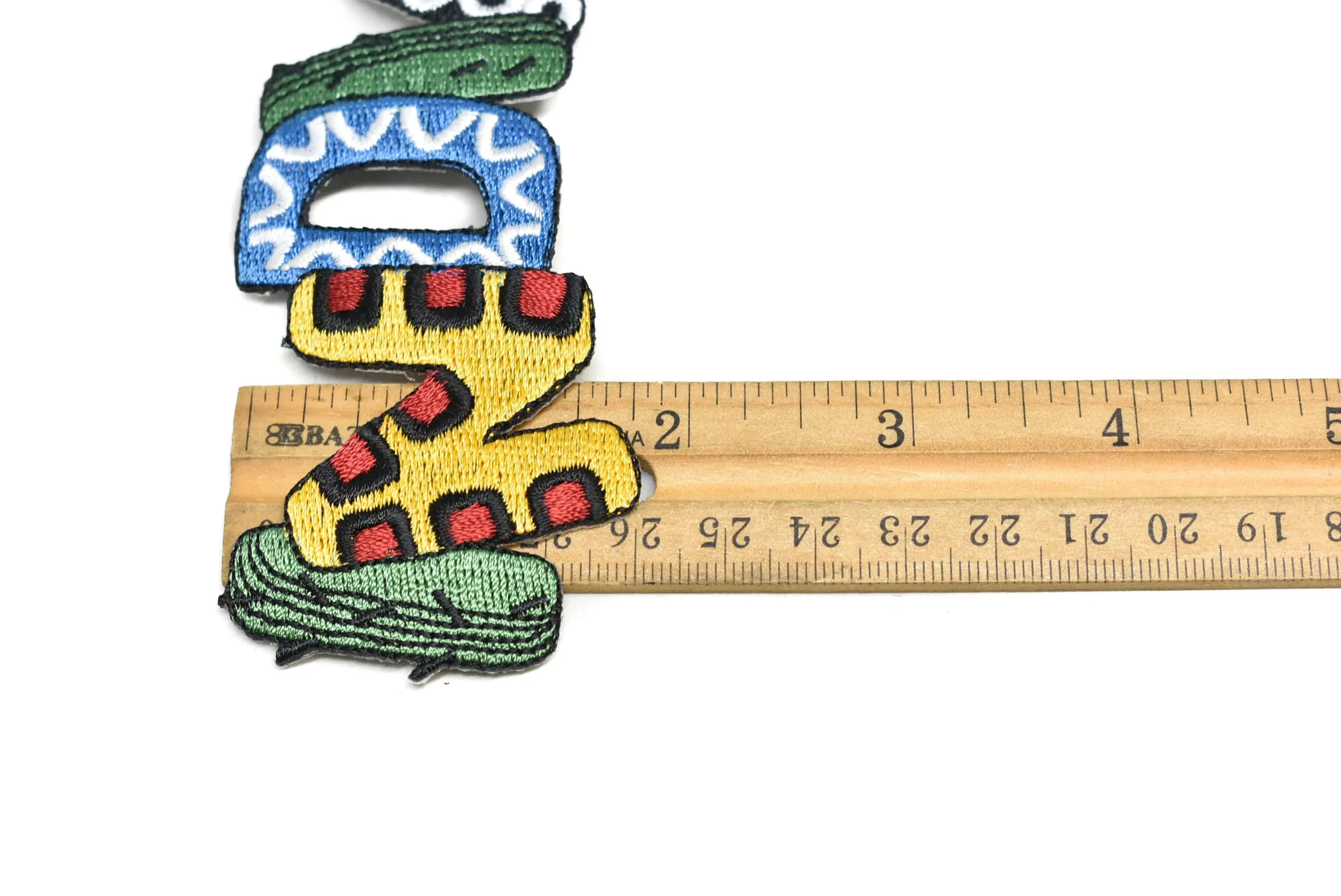 Embroidered "Indian" Iron-On Patch