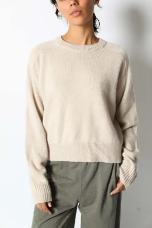 Erica Cashmere Boxy Crew