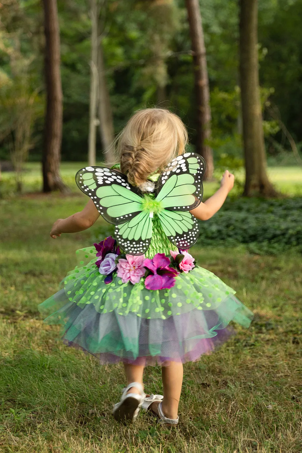 Fairy Bloom Deluxe Dress with Wings Size 3-4