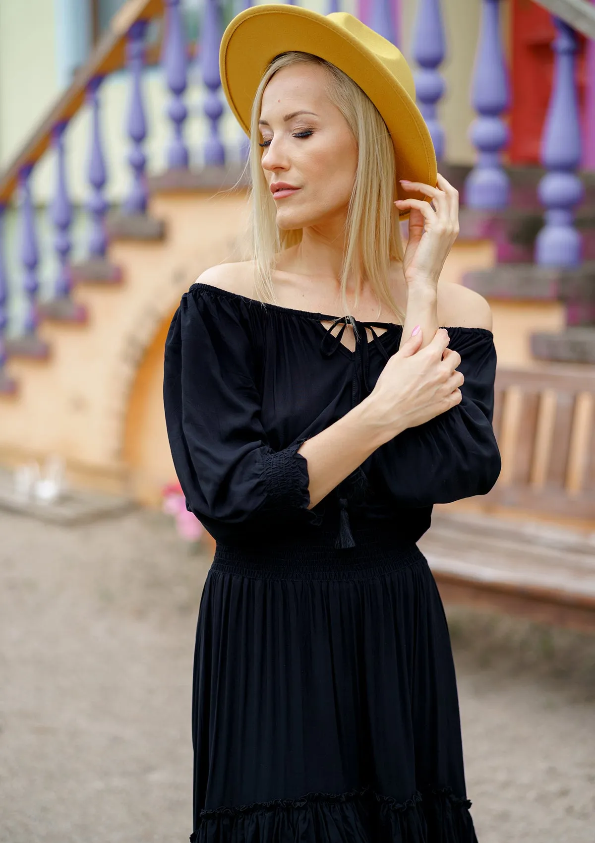 Flaminga Black Dress