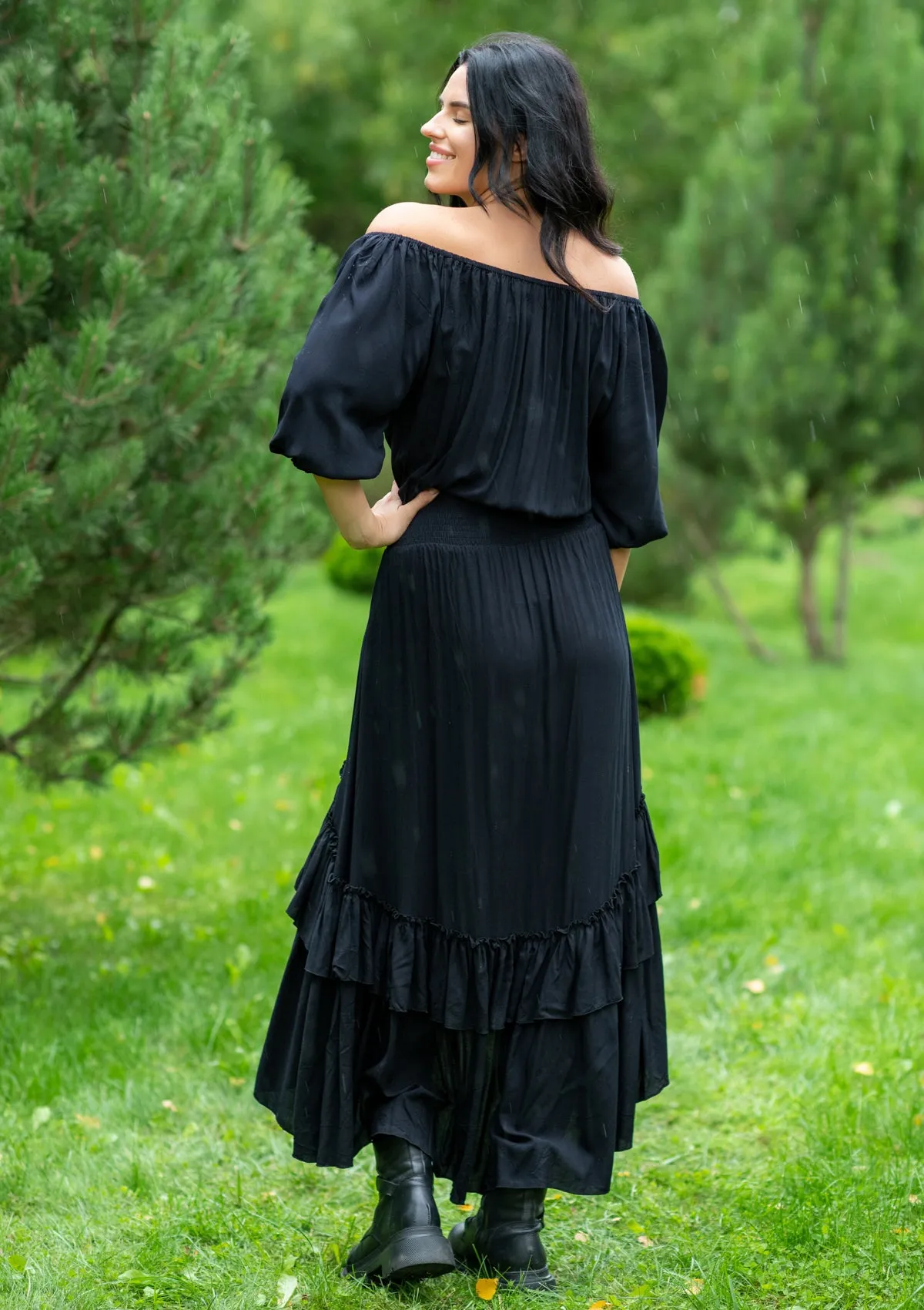 Flaminga Black Dress