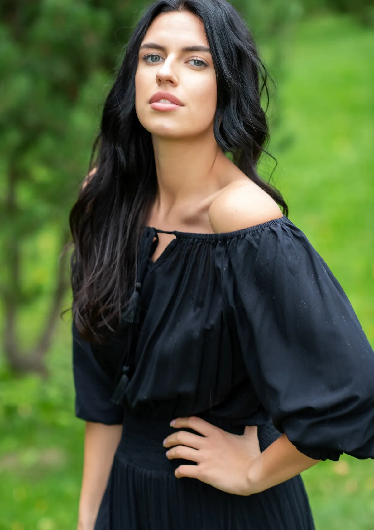 Flaminga Black Dress
