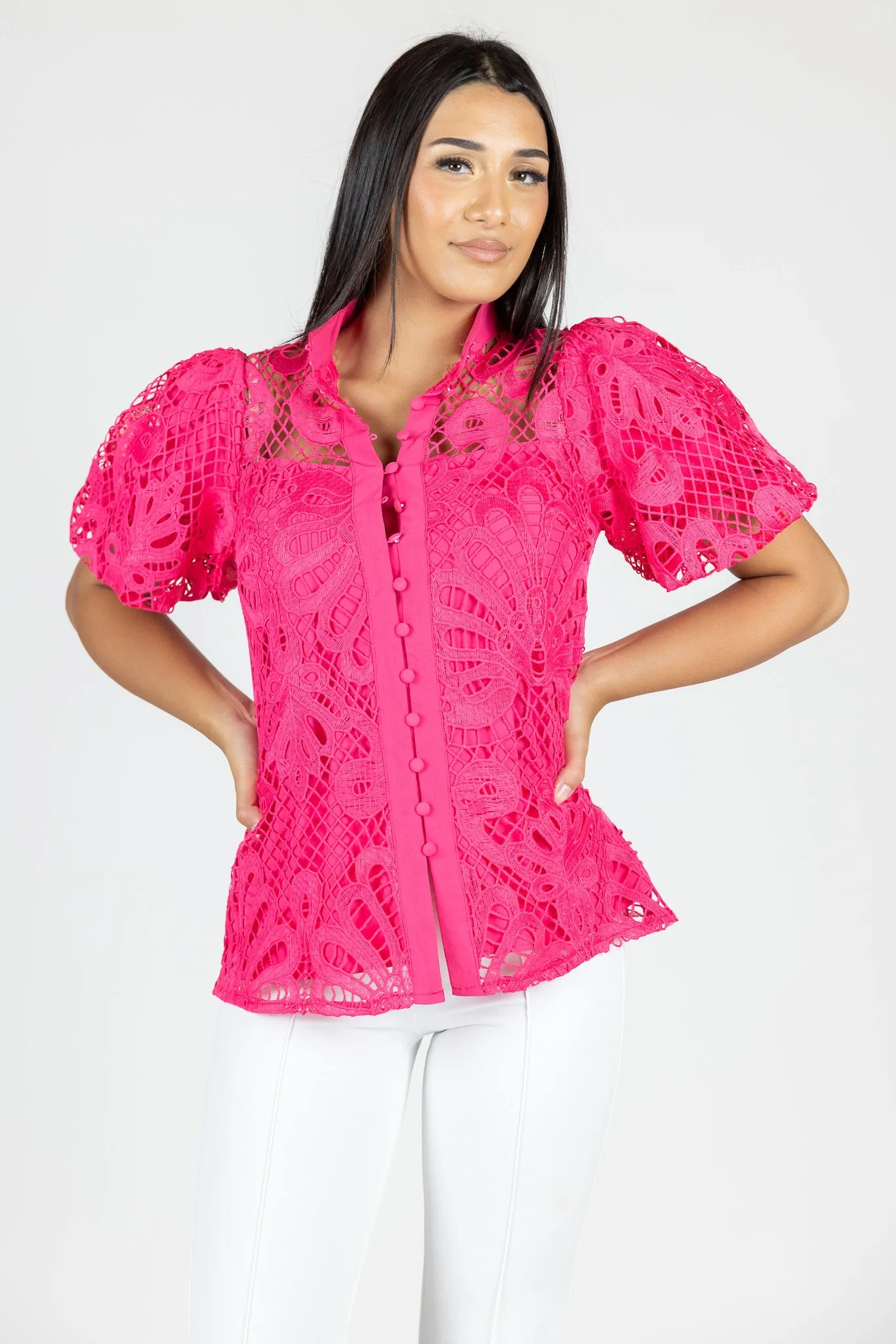 Gia Embroidered Blouse