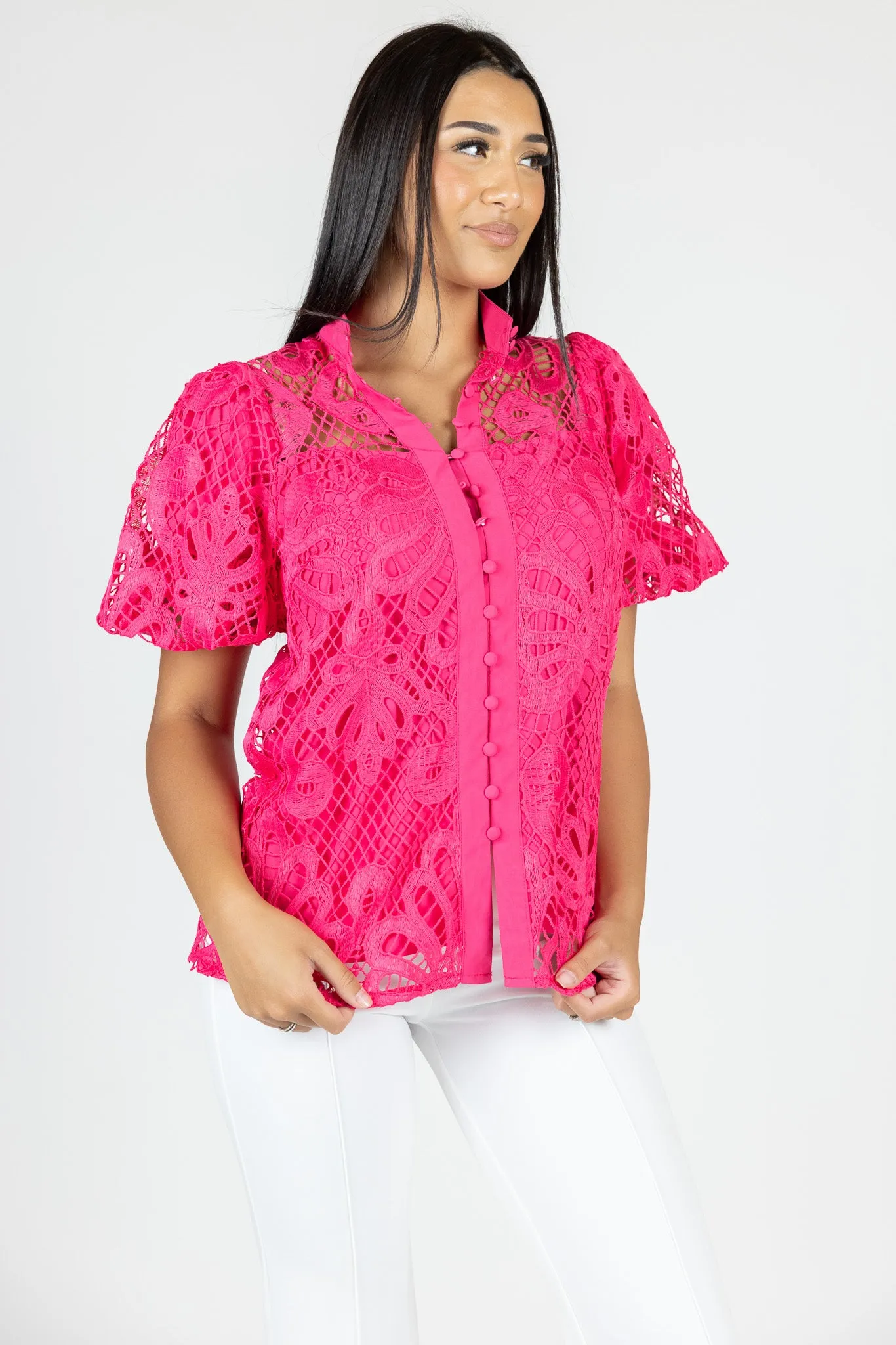 Gia Embroidered Blouse