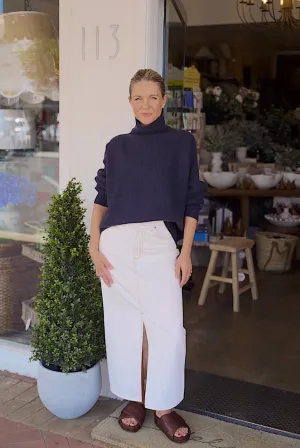 Grace and May Cashmere Cable Sweater