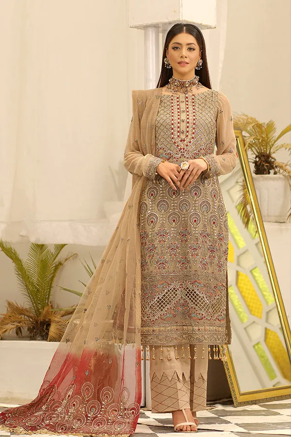 Maryam's Embroidered Luxury Chiffon Collection Vol-26 – D-38 Bulbul