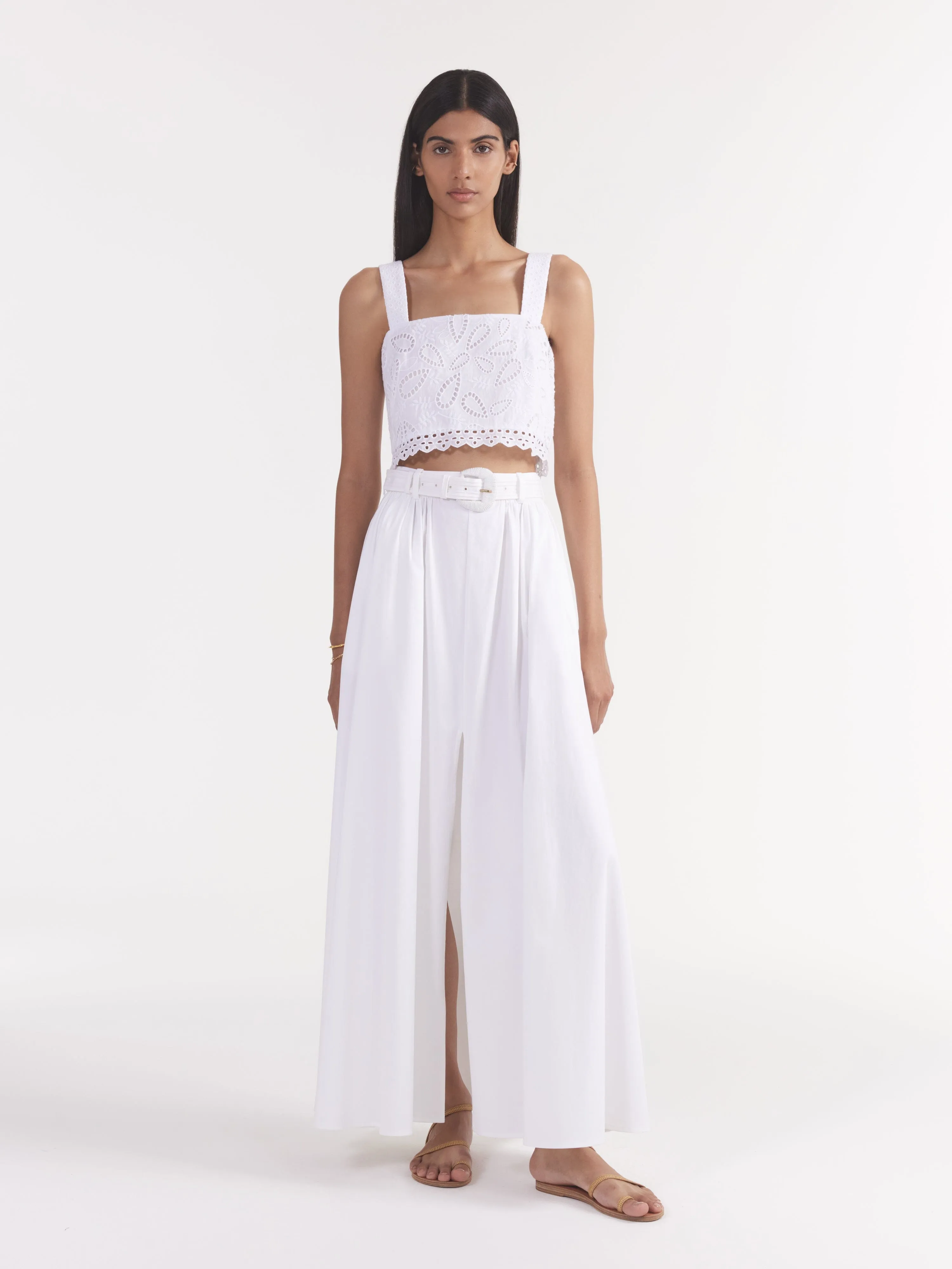 Meadow Top in White