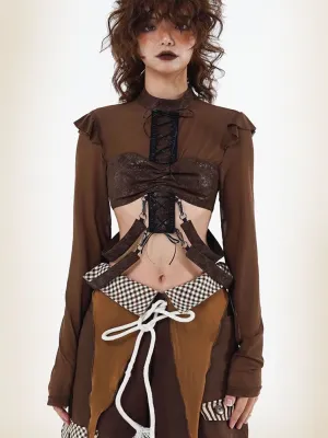 Mesh Gauze Sexy Top【s0000000289】