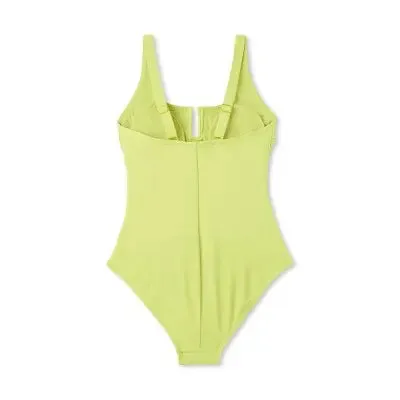 New - Kona Sol Women's U-Wire Medium Coverage One Piece Swimsuit