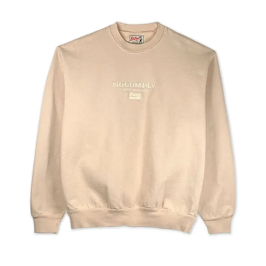 No-Comply NoCo Sport VCL Crew Sweatshirt - Ivory