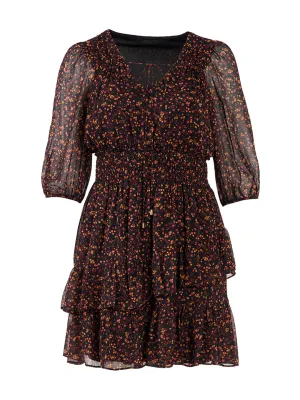 Printed Chiffon Dress