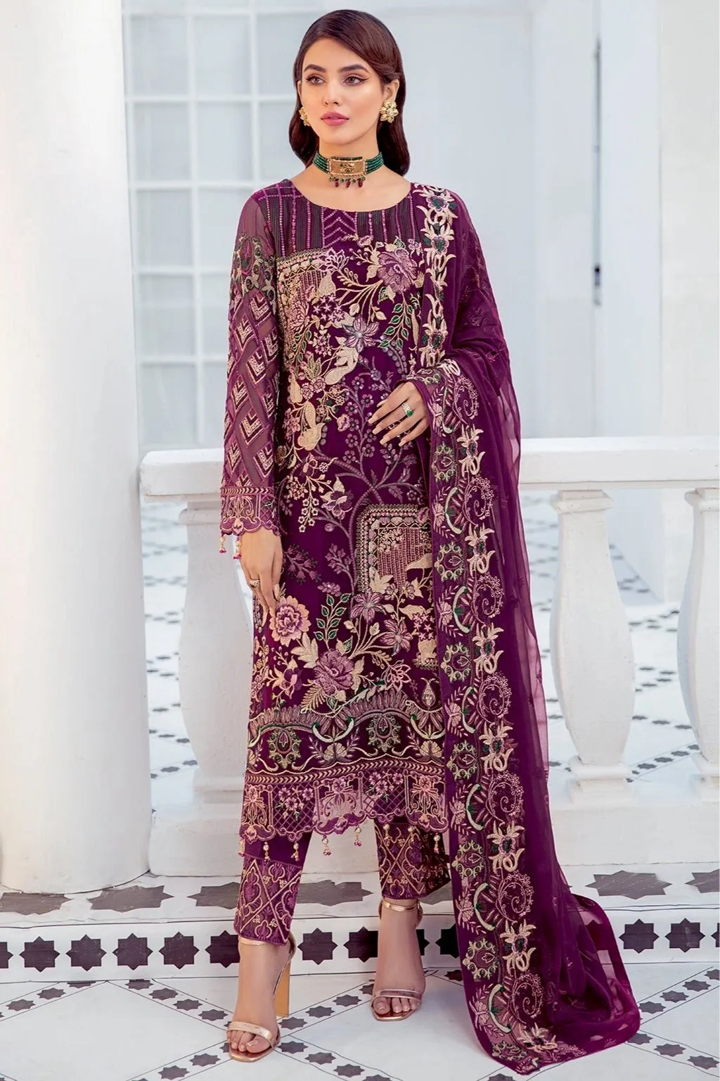 Ramsha Luxury Chiffon Collection Vol-21 – F-2107