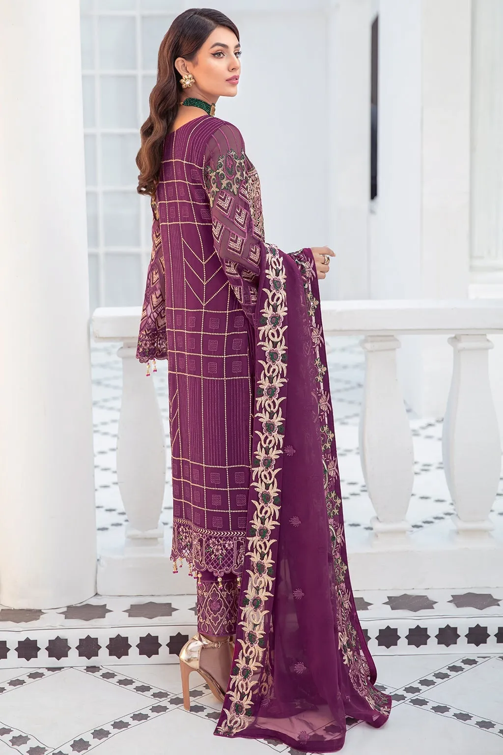 Ramsha Luxury Chiffon Collection Vol-21 – F-2107