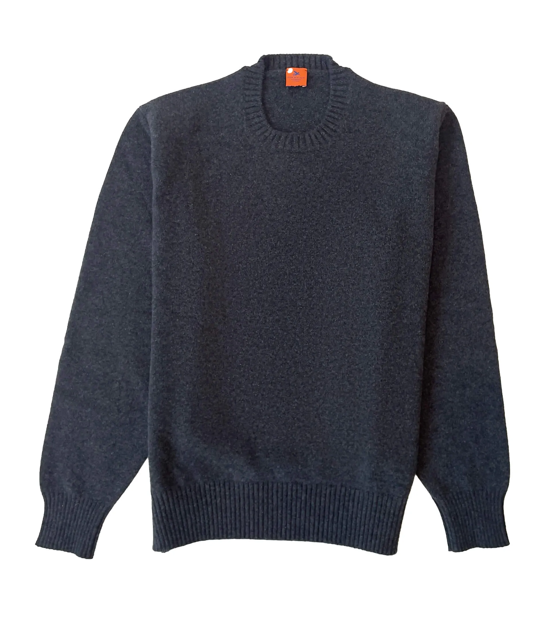 SAM MALOUF ORANGE LABEL Cashmere Crewneck Sweater