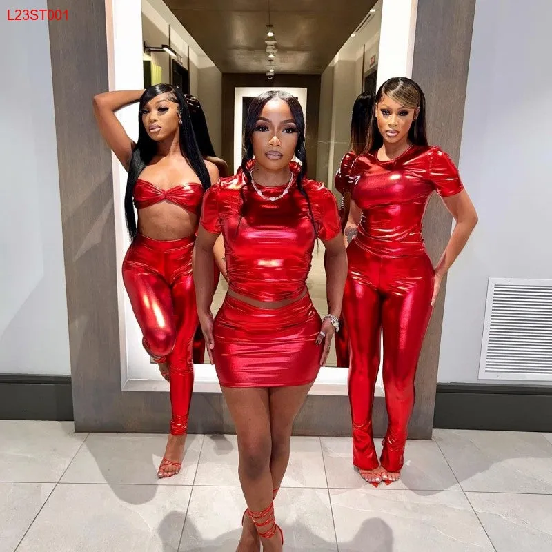 Sexy Club Skirt and Top Set-Culture Heaven Special