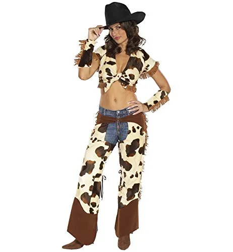Sexy Cowgirl Chaps & Top Costume