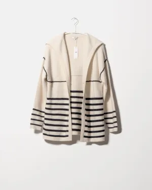 SOH Sander Hooded Cardigan Bone