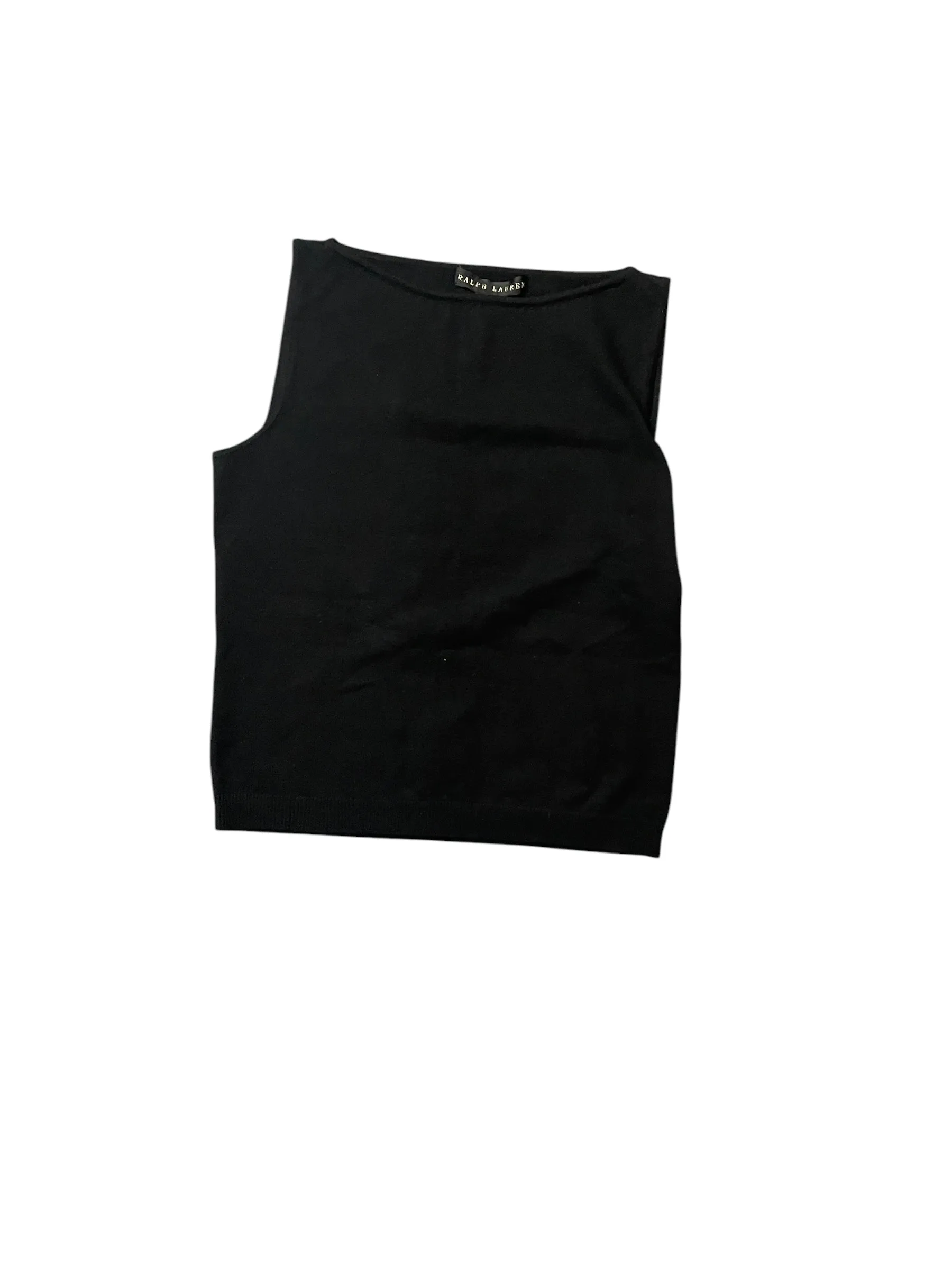 Sweater Cashmere By Ralph Lauren Black Label In Black, Size: Xl
