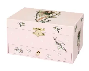Trousselier Photoluminescent Musical Jewelry Box Fairy Cherry - Flower Fairies - Glow in dark