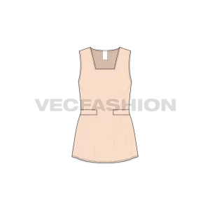 Women's Square Neck Blouse